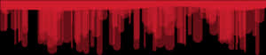 Red Blood Dripping Graphic PNG image with transparent background