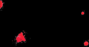 Red Blood Splatter Black Background.jpg PNG image with transparent background