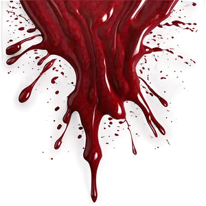 Red Blood Splatter Transparent Png Yxb PNG Image