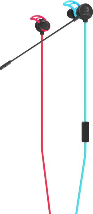 Gaming Earbuds Pro For Nintendo Switch - Nintendo Switch Hori Earbuds, HD Png Download PNG with transparent background