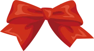 Red Bow Graphic PNG Image