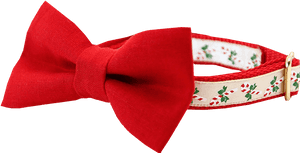 Christmas Bow Tie Transparent Background - Bow Tie Christmas Cat Collar, HD Png Download PNG with transparent background