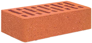 Red Brick Single Object PNG Image