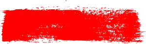 Red Brush Stroke Banner PNG Image