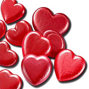 Red Candy Hearts PNG 46 PNG
