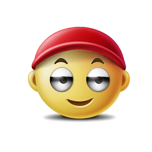 Red Cap Emoji PNG 37 PNG