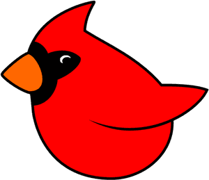 Beak Snout Cartoon Clip Art - Cartoon Cardinal, HD Png Download PNG image with transparent background