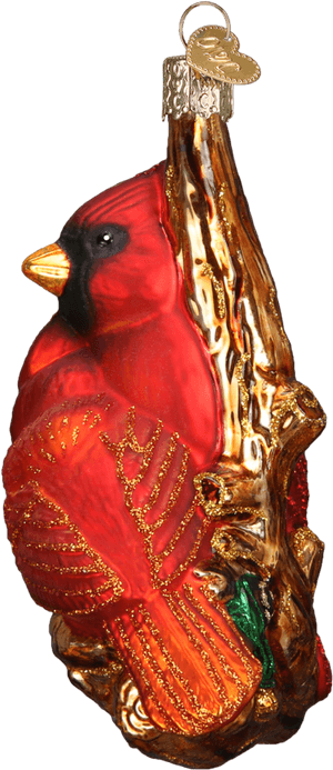 Pair Of Cardinals Ornament - Northern Cardinal, HD Png Download PNG image with transparent background