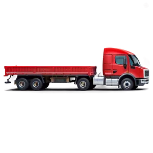 Red Cargo Truck Png Mdv20 PNG Image