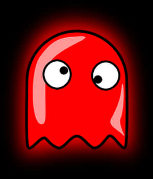 Red Cartoon Ghost Illustration PNG image with transparent background