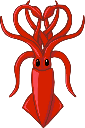 Squid Png - Squid Free Vector Png, Transparent Png PNG