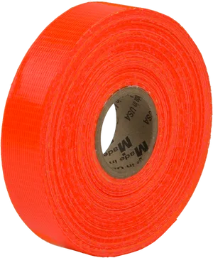 Red Caution Tape Roll PNG Image