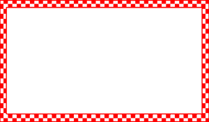 Red Checkered Frame Background PNG Image