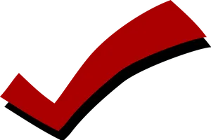 Red Checkmark Icon PNG Image