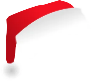 Red Christmas Hat Graphic PNG Image