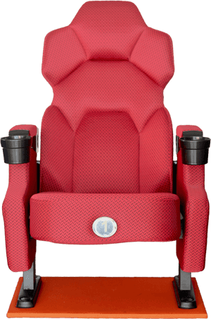 Mat Red Cinema Seat19 - Seat Png, Transparent Png PNG image with transparent background