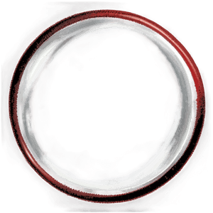 red circle a PNG image with transparent background