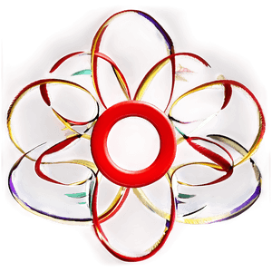 red circle c PNG image with transparent background