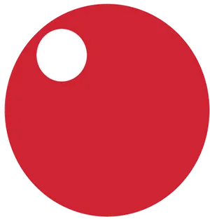 Red Circle White Dot PNG Image