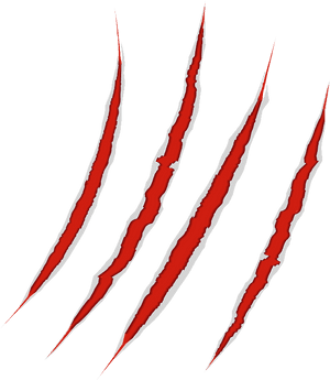 Scratches Claw Png Image - Portable Network Graphics, Transparent Png PNG with transparent background