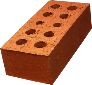 Red Clay Brick Construction Material PNG Image