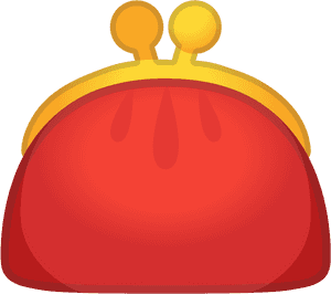 Coin-purse - Clip Art Coin Purse, HD Png Download PNG with transparent background