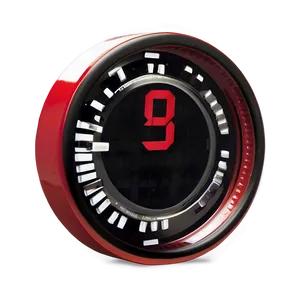 Red Countdown Timer Png Qso42 PNG Image