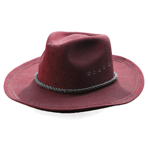 Red Cowboy Hat PNG ekg PNG image with transparent background