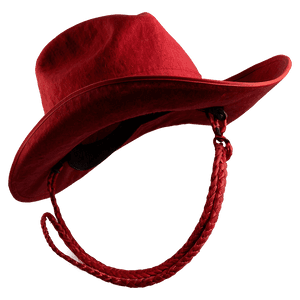 Red Cowboy Hat PNG hfv PNG image with transparent background
