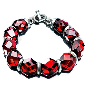 Red Crystal Bracelet Png 58 PNG Image