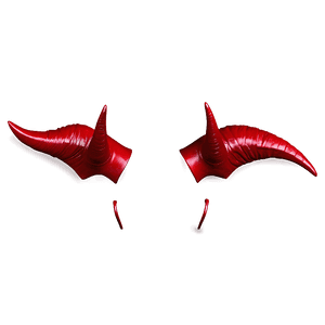 Red Devil Horns PNG rsk49 PNG image with transparent background