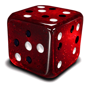 Red Dice PNG kig PNG