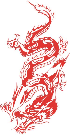 Japanese Dragon Clip Art Hand Painted Style - Dragon Japanese Art Png, Transparent Png PNG image with transparent background