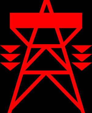 Red Electricity Png - Electric Towers Png Hd, Transparent Png PNG image with transparent background