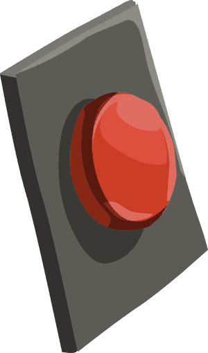 Subway Svg Icon - Control Con Boton Rojo, HD Png Download PNG image with transparent background
