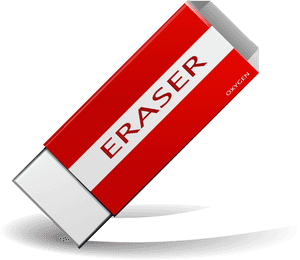 Eraser App Png - Outline Images Of Eraser, Transparent Png PNG