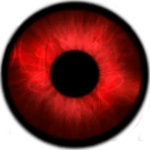 Red Eye Closeup Photography PNG Image