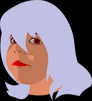 Red Eyed Illustration PNG image with transparent background