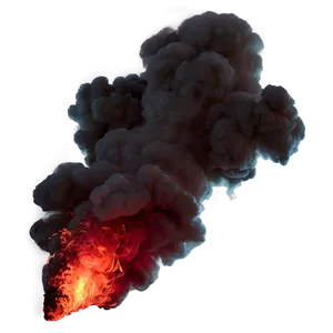 Red Fire And Smoke Png 06252024 PNG Image