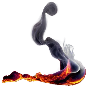 Red Fire And Smoke Png 75 PNG Image