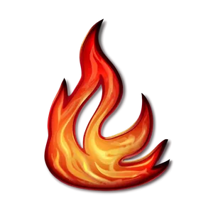 Red Fire Emoji Clipart Png 05042024 PNG Image