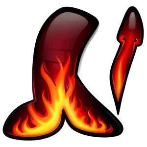 Red Fire Emoji Clipart PNG 05042024 PNG image with transparent background