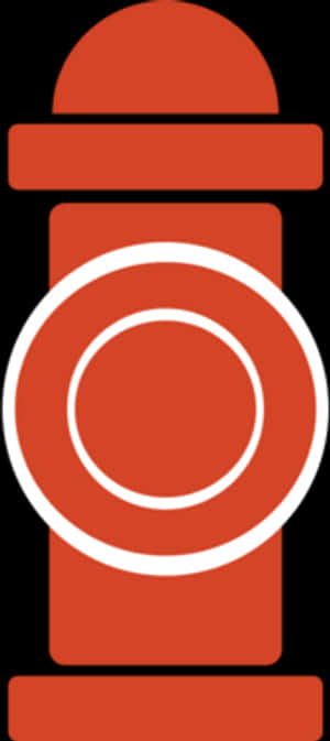 Red Fire Hydrant Icon PNG image with transparent background