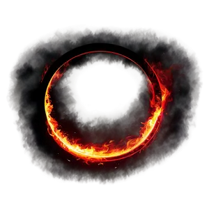 Red Fire Ring Effect Png Bcj PNG Image