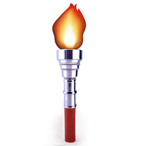 Red Fire Torch Light Png Ivx91 PNG Image