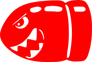 Mario Clipart Silver Bullet - Bullet Bill, HD Png Download PNG