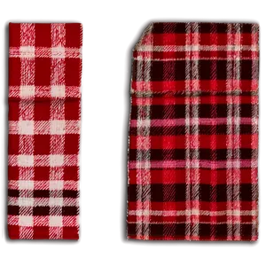 Red Flannel Fabric Png 06212024 PNG Image