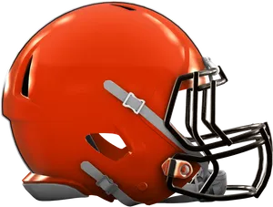 Red Football Helmet Side View.png PNG Image