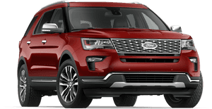 2019 Ford Explorer Ruby Red Exterior Color - 2019 Ford Explorer Xlt, HD Png Download PNG image with transparent background