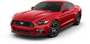 Red Ford Mustang - Ford Mustang Convertible Soft Top, HD Png Download PNG image with transparent background